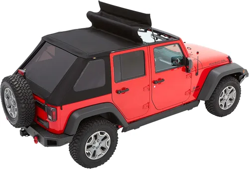 Miniatura 11 de Bestop 56853-35 - Toldo Trektop Black Diamond para Jeep Wrangler JK Unlimited de 4 puertas 2007-2018