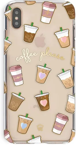 Miniatura 22 de VELVET CAVIAR Funda brillante iridiscente para iPhone Xs Max, funda protectora estética para mujer (cuarzo ópalo azul)