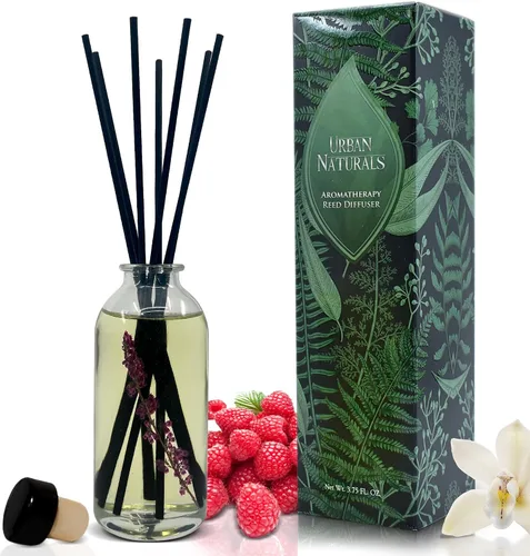 Miniatura 52 de Urban Naturals Amber & Lavender - Juego de difusor con varillas aromáticas Colección de aromaterapia (Awaken + Renew) Mind & Body Ambientador