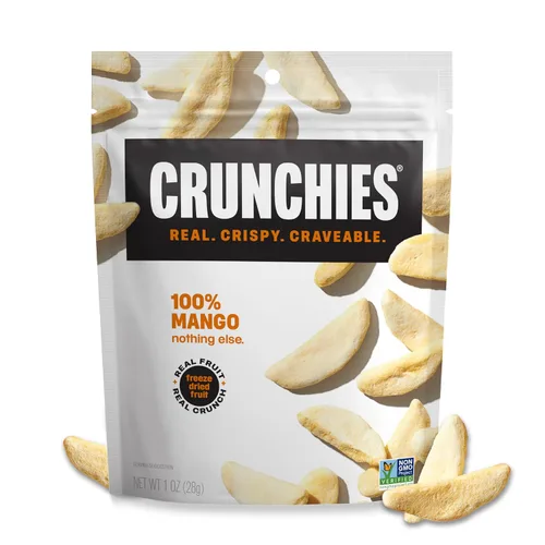 Miniatura 7 de Crunchies Frutas liofilizadas, frutas crujientes 100% naturales, sin OMG y kosher, paquetes de aperitivos de frutas liofilizadas resellables