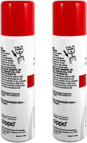 Miniatura 2 de Zippo Recarga de Combustible de Butano – Premium de Alta Pureza para Encendedores, Antorchas e Insertos – Combustión Limpia, Llama Constante
