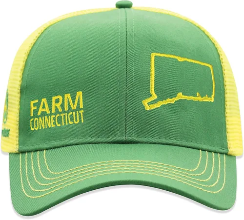 Miniatura 75 de John Deere Gorra de béisbol con logotipo y malla trasera con contraste, para hombre