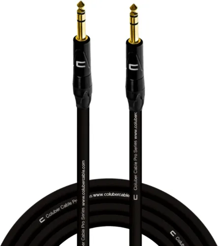 Miniatura 26 de Cable TRS de 1/4 pulgadas, 1/4 pulgadas TRS a 1/4 pulgadas (6.35mm) estéreo balanceado, de conector macho a conector macho para altavoces