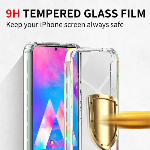 Miniatura 4 de AICase Funda transparente para Samsung Galaxy S22 Ultra de cuerpo completo, resistente, sin protector de pantalla, protección resistente, a prueba