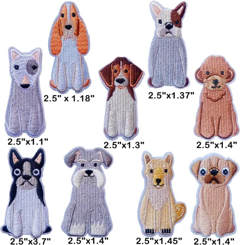 Miniatura 3 de Lindos parches para perros, parches para planchar con plancha para cachorros, parches para planchar para ropa, chaquetas, bolsos, zapatos, jeans