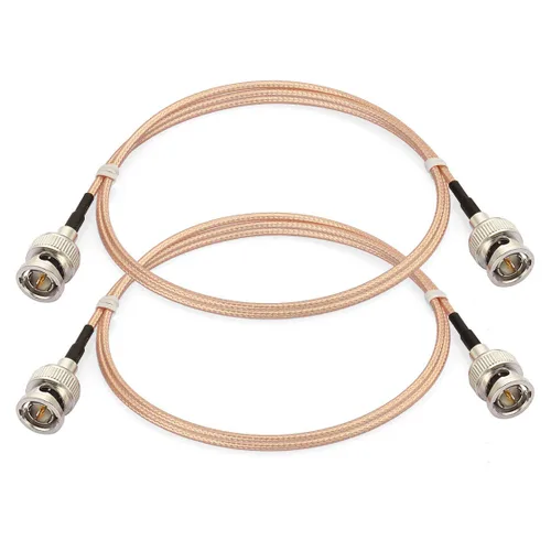 BINGFU 3G HD SDI BNC a BNC Cable Convertidor RG179 75 Ohm Cable coaxial 3.3 ft 3 pies 2 Pack para 4K 1080P 3G HD SDI Cámara Monitor Grabadora de