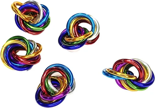 Miniatura 23 de Möbii Bolitas Sensoriales (Paquetes Múltiples): Herramienta de Alivio del Estrés, Estimulación para TDAH y Ansiedad, Silenciosa para Hogar, Viaje