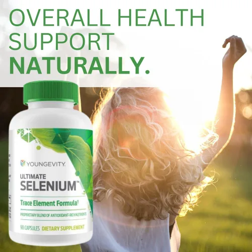Miniatura 3 de Youngevity Ultimate Selenium + Cofactors - Suplemento mineral esencial para apoyo inmunológico, defensa antioxidante, función tiroidea y salud