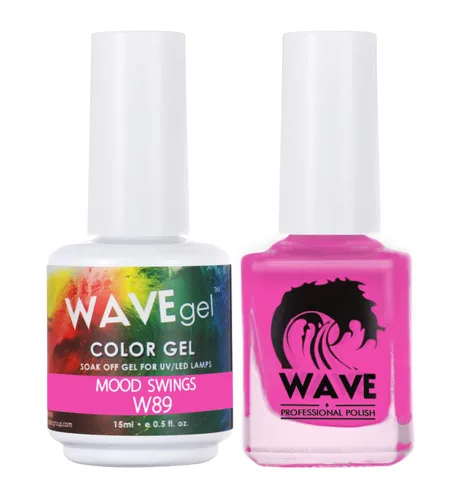 Miniatura 164 de WAVEGEL - Juego dúo de gel y esmalte de uñas a juego - Colección Simplicity - #P109 Blizzard I 0.5 onzas