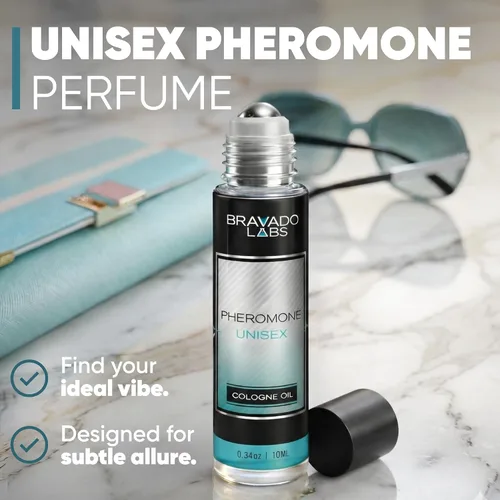 Miniatura 2 de Bravado Labs Perfume de feromonas para mujer, colonia unisex con aromas mejorados, aceite de perfume enrollable para confianza y atractivo, 0.3 fl oz
