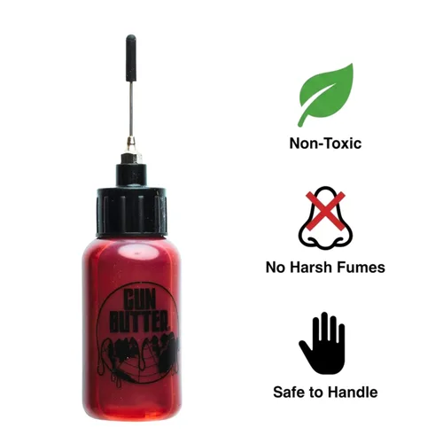 Miniatura 8 de Engrasador de agujas (1 onza líquida) - Lubricante de pistola multiusos y limpiador de pistolas Aceite lubricante para pistola EDC, cañones
