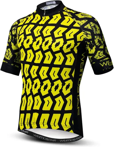 Miniatura 93 de Nuevo Pro cremallera completa hombres ciclismo Jersey manga corta Riding Shirt USA