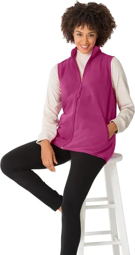Miniatura 7 de Woman Within - Chaleco de forro polar con zíper frontal para mujer talla extra grande