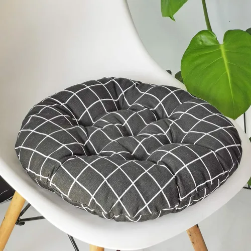 Miniatura 14 de vctops Cojín redondo suave bohemio para silla de jardín, patio, hogar, cocina, oficina, asiento, cojín de 16 pulgadas de diámetro Towel