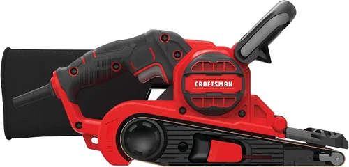 Miniatura 7 de CRAFTSMAN Lijadora eléctrica de banda de 7 amperios, 3 pulgadas x 21 pulgadas, con cable (CMEW213)