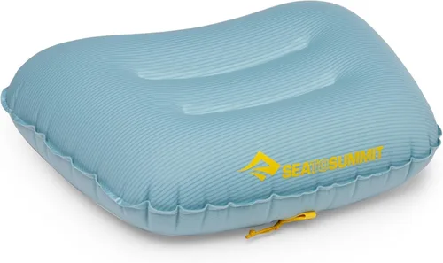 Miniatura 10 de Sea to Summit Aeros - Almohada inflable ultraligera para acampar y viajar, regular (14.2 x 10.2), color gris