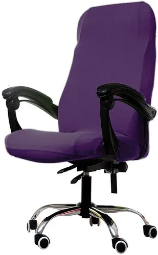 Miniatura 11 de Melaluxe - Funda elástica universal para silla de oficina, cubierta para silla de escritorio, fundas deslizantes para silla de computadora