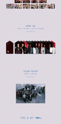 Miniatura 5 de SEVENTEEN FML 10th Album Deluxe Version 264p PhotoBook+12p Lyric Book+13p PhotoCard+10p Team PhotoCard+Tracking Sealed SVT