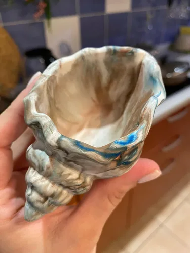 Miniatura 6 de Moldes de silicona para tarro de vela, molde de vela de caracola, forma de concha, molde de contenedor de plantación de suculentas para hacer