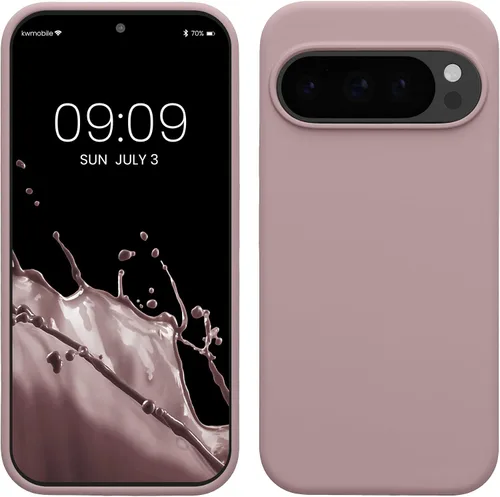 Miniatura 687 de kwmobile Funda Compatible con Google Pixel 6 Pro - Funda de teléfono de silicona TPU con acabado suave - Azul Arrecife