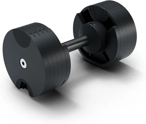 Miniatura 6 de Matrix Fitness DB50 - Mancuernas ajustables de 50 libras Ajustes rápidos para entrenamiento de fuerza y HIIT Reemplaza 10 pares de mancuernas