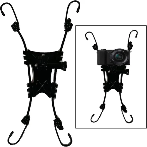 Miniatura 9 de Pmsanzay Soporte de montaje de valla para cámaras y teléfonos inteligentes - Negro
