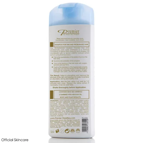 Miniatura 6 de Dead Sea Premier Champú Anti Pérdida De Cabello 6.8 fl oz/6.8oz