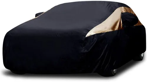 Miniatura 10 de Titan Premium - Funda de coche PEVA multicapa para sedanes compactos de 176 a 185 pulgadas. Impermeable, protección UV, forro protector