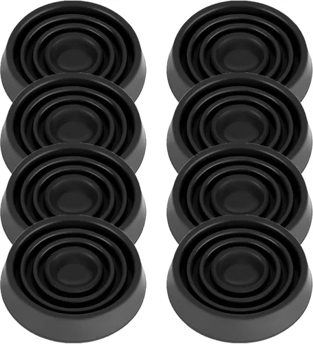 Miniatura 26 de VOCOMO Copas de Ruedas Redondas de Goma de 2X2, Almohadillas Antideslizantes para Muebles, Agarre Antideslizante, Pies Antideslizantes para Muebles