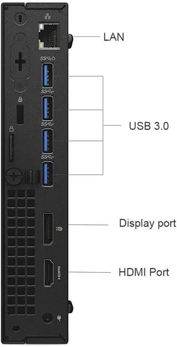 Miniatura 2 de Dell Optiplex 7050 Micro Business Desktop i5-6500T hasta 3.10GHz 16GB DDR4 Nuevo 512GB NVMe M.2 SSD Teclado inalámbrico Mouse WiFi BT HDMI Dual