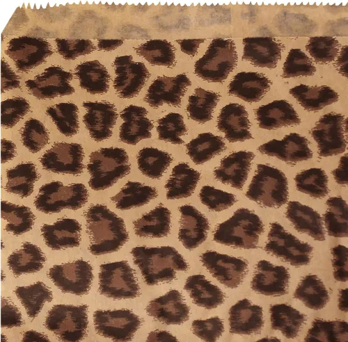 Miniatura 6 de Ikee Design 200 unidades de papel de 4 x 6 pulgadas con estampado liso o bolsas de estraza estampadas para dulces, galletas, mercancía, recuerdos