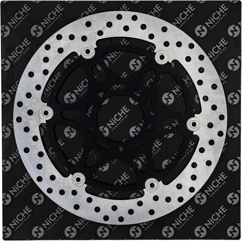 Miniatura 3 de NICHE Rotor de freno delantero para Suzuki Vstrom 650 1000 SV1000 SV1000S 59210-06G00 59210-27G01 59210-16G00