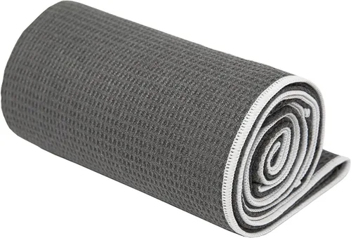 Miniatura 2 de Shandali Toalla de yoga caliente – tamaño esterilla, microfibra, súper absorbente, antideslizante, sin lesiones, 24 x 72 pulgadas – La mejor toalla