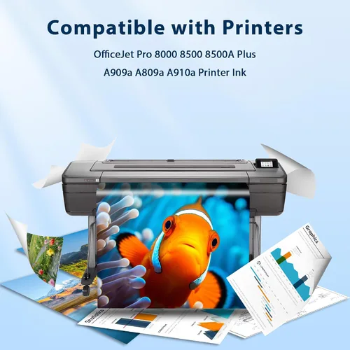 Miniatura 2 de 940XL 940 XL Cartucho de tinta de alto rendimiento de repuesto para HP 940XL Cartucho de tinta para OfficeJet Pro 8000 8500 8500A Plus A909a A809a