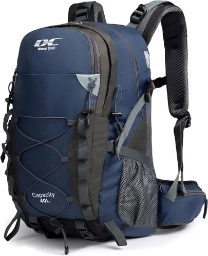 Miniatura 7 de Diamond Candy Mochila de Senderismo Impermeable para Hombres y Mujeres, Mochila Ligera de Día para Viajes y Campamento Waterproof Gris