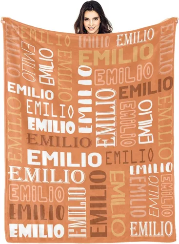 Miniatura 29 de Dr.TOUGH Mantas personalizadas para niños, mantas y mantas personalizadas con nombre para niños y adultos (color 01, 30 x 40 pulgadas)