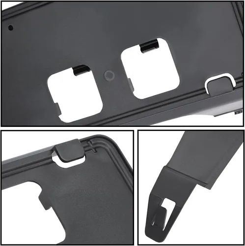 Miniatura 4 de CHEDA Nuevo soporte de placa frontal negro compatible con Ford F250 Super Duty/F350 Super Duty 2020 2021 2022 Super Duty Trucks LC3Z17A385AB