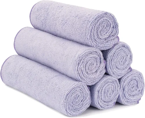 Miniatura 14 de S&T INC. Toallas de microfibra para gimnasio, toalla de yoga para el hogar y bolsa de gimnasio, 16 x 27 pulgadas, paquete de 6