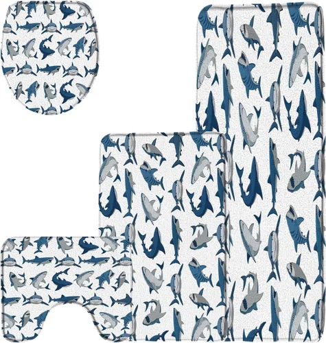 Miniatura 23 de GCTNBJL Atomic Starburst - Tapete de baño para gatos de mediados de siglo, moderno, abstracto, geométrico, diamante estrella, icónico de los años 50
