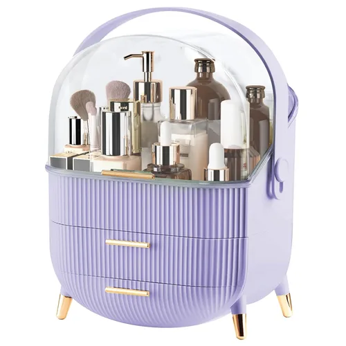 Miniatura 9 de Organizadores y almacenamiento de maquillaje, organizador de maquillaje para tocador, organizadores de cosméticos para el cuidado de la piel