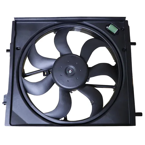 Miniatura 8 de SecosAutoparts Ventilador de refrigeración del radiador del motor compatible con Jaguar XF 2010-2015 XJ 2010-2019 XJR 2014-2017 XJR575 2018 XKR