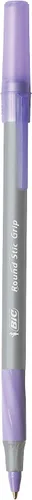 Miniatura 2 de BIC Round Stic Grip Xtra Comfort - Bolígrafo de punta redonda a la moda, morado, paquete de 12