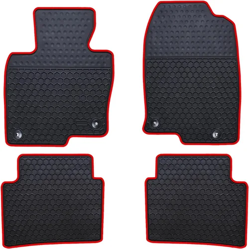 Miniatura 11 de Alfombrillas de automóvil personalizadas para Mazda CX 5 CX-5 SUV 2013 2014 2015 2016 sin olor lavable pie de goma resistente para todo tipo de Negro