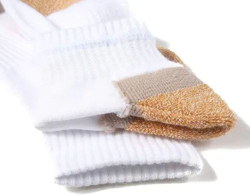 Miniatura 6 de Hepsibah Calcetines tobilleros deportivos para mujer, de algodón, gruesos, de corte bajo, para correr, paquete de 6