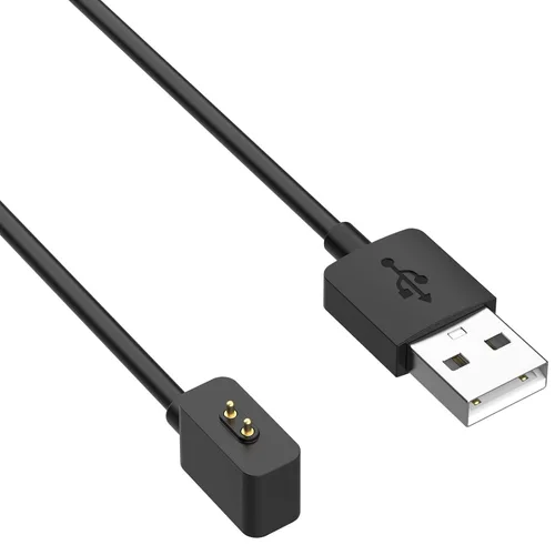 Miniatura 9 de FitTurn Cargador USB para Xiaomi Smart Band 8 Pro, MI 8, MI 7 Pro/Redmi Watch 3,3 Lite, 3 Active/Redmi Band 2 Watch, 60/39.4 in de repuesto USB Negro