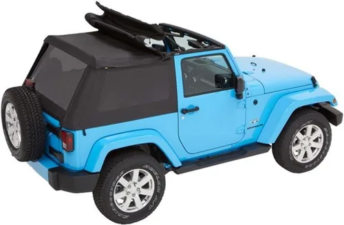 Miniatura 19 de Bestop 56853-35 - Toldo Trektop Black Diamond para Jeep Wrangler JK Unlimited de 4 puertas 2007-2018