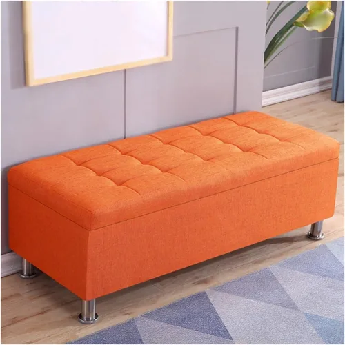 Miniatura 10 de Storage Benches Rectangular Sofa Stool Shoeshine Stool Bedside Stool Multifunctional Storage Storage Stool Dressing Room Fitting Room Stools Shoes