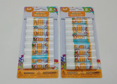 Miniatura 2 de 16 barras de pegamento de 0.32 onzas, tubo de papel y manualidades para la escuela de niños. JL Missouri Parts & Misc.