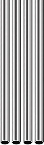 Miniatura 14 de DTGN Tubo de acero inoxidable 304 de 0.276 in x 0.008 in x 9.843 in (ODxWall TxL) - Paquete de 4 - Bueno para equipos de maquinaria - Tubos de metal