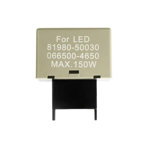 Miniatura 7 de SOCAL-LED LIGHTING 3-Pin CF13 JL-02 EP34 Relé intermitente LED electrónico de velocidad ajustable para bombillas de intermitente de reparación